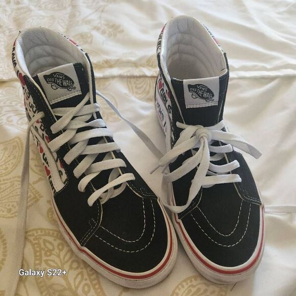 Vans skateboard Off The Wall "Love Boys and Girls" high top sneakers - Picture 4 of 7